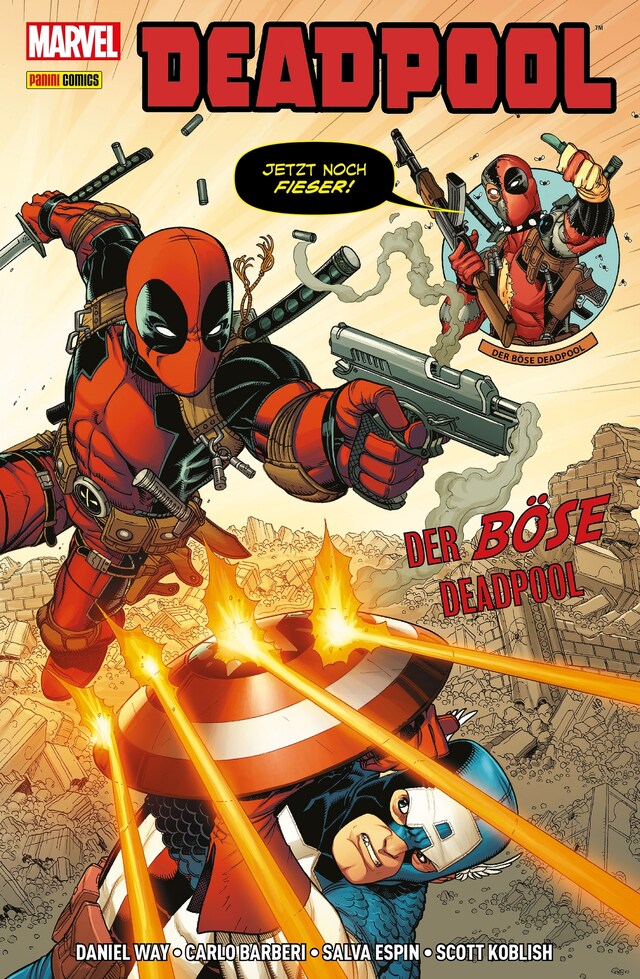 Book cover for Deadpool  - Der böse Deadpool