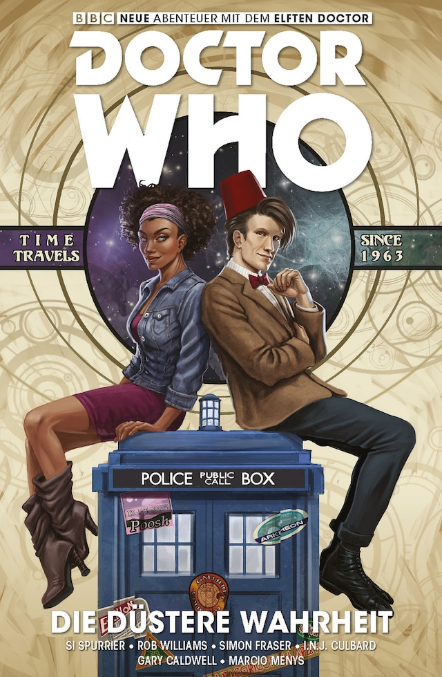 Boekomslag van Doctor Who - Der Elfte Doctor, Band 6 - Die düstere Wahrheit