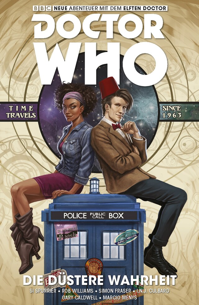 Portada de libro para Doctor Who - Der Elfte Doctor, Band 6 - Die düstere Wahrheit