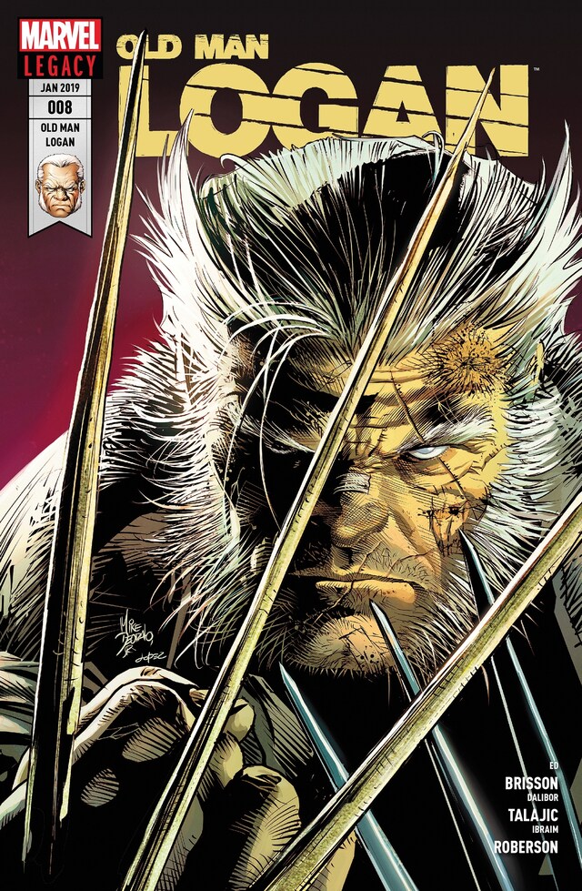 Bokomslag för Old Man Logan 8 - Volltreffer