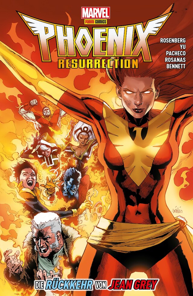 Book cover for X-Men: Phoenix Resurrection - Die Rückkehr von Jean Grey