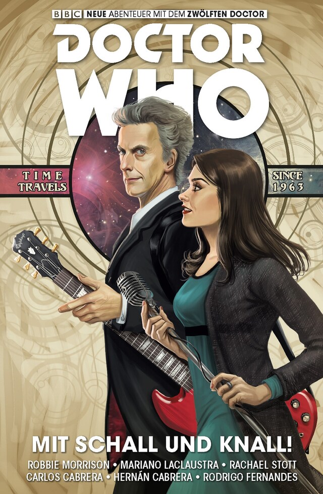Book cover for Doctor Who - Der Zwölfte Doctor, Band 6 - Mit Schall und Knall