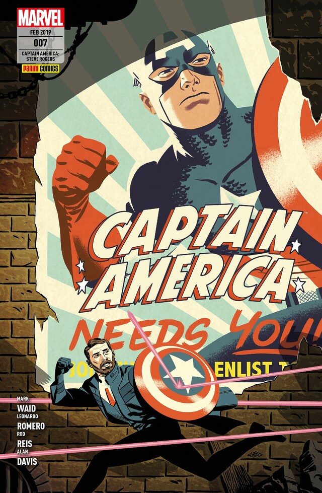 Copertina del libro per Captain America: Steve Rogers 7 - Das gelobte Land