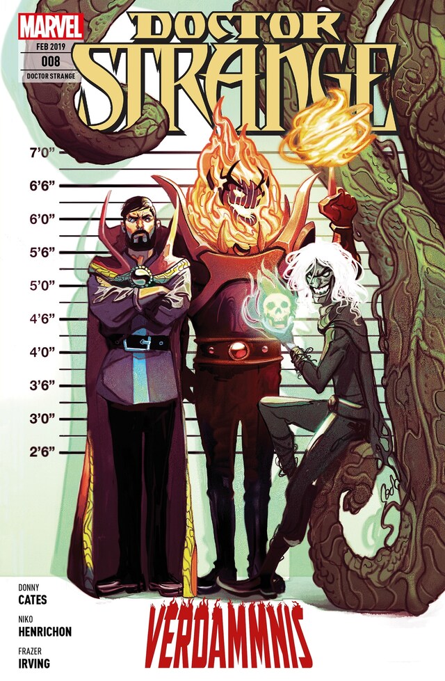 Book cover for Doctor Strange 8 - Hölle auf Erden