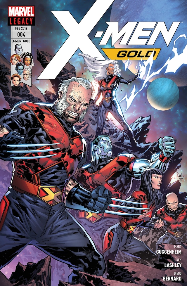 Boekomslag van X-Men: Gold 4 - Zone des Todes