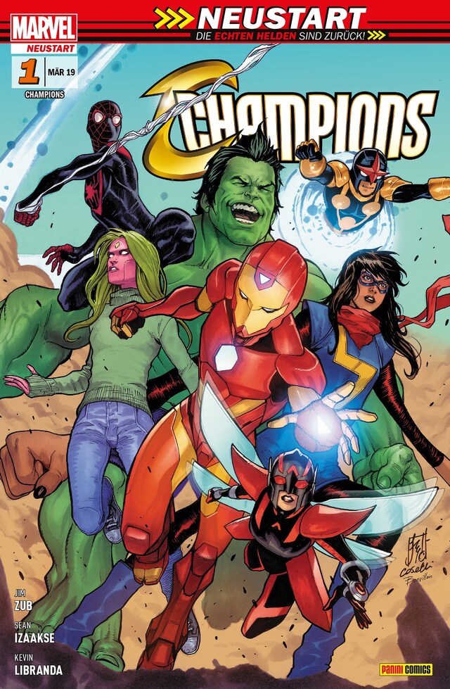 Book cover for Champions 1 - Die nächste Generation