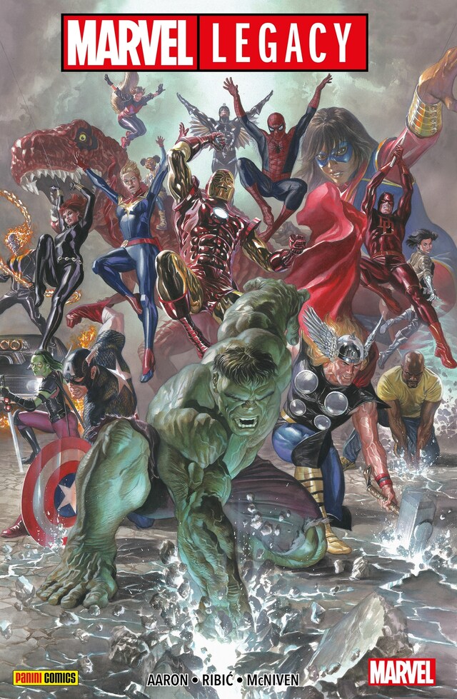 Book cover for Marvel Legacy
