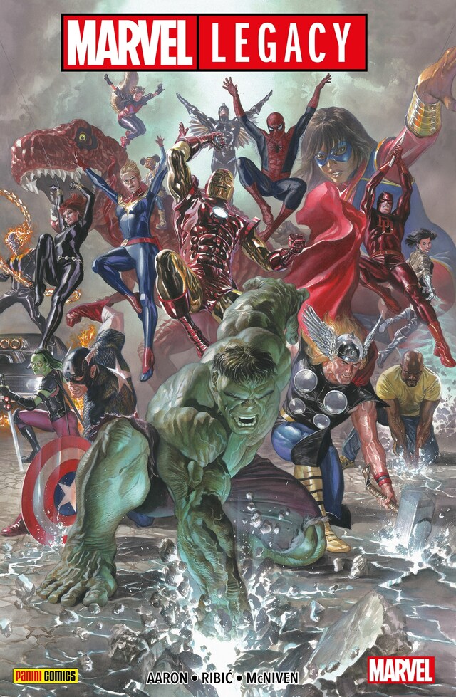 Portada de libro para Marvel Legacy