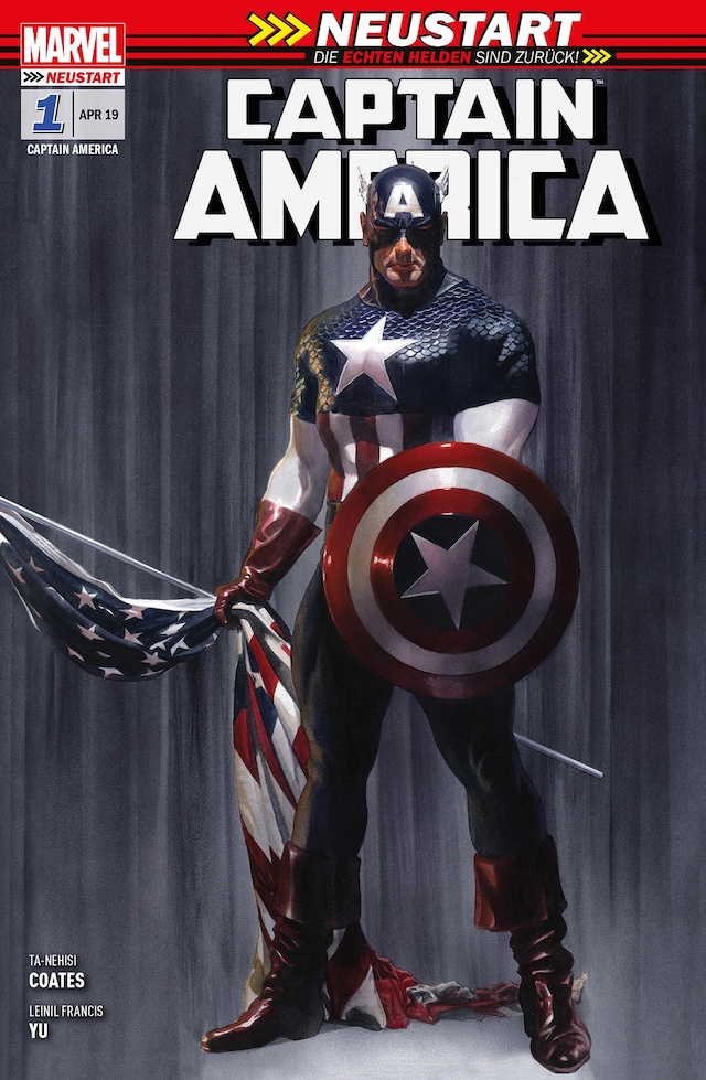 Kirjankansi teokselle Captain America 1 - Neuanfang
