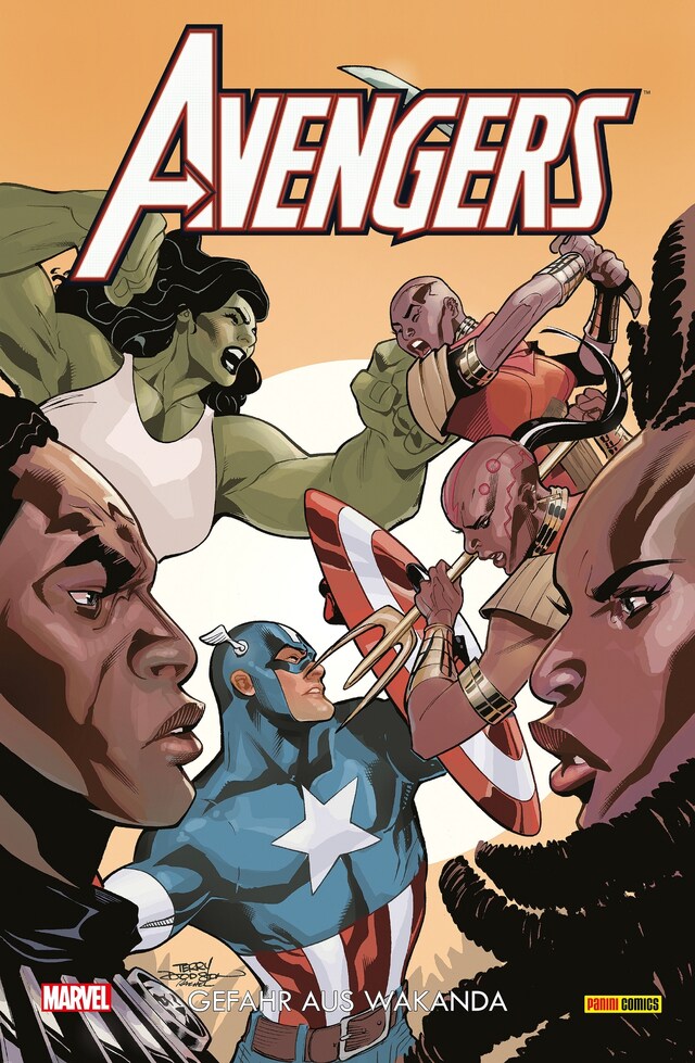 Okładka książki dla Avengers - Gefahr aus Wakanda