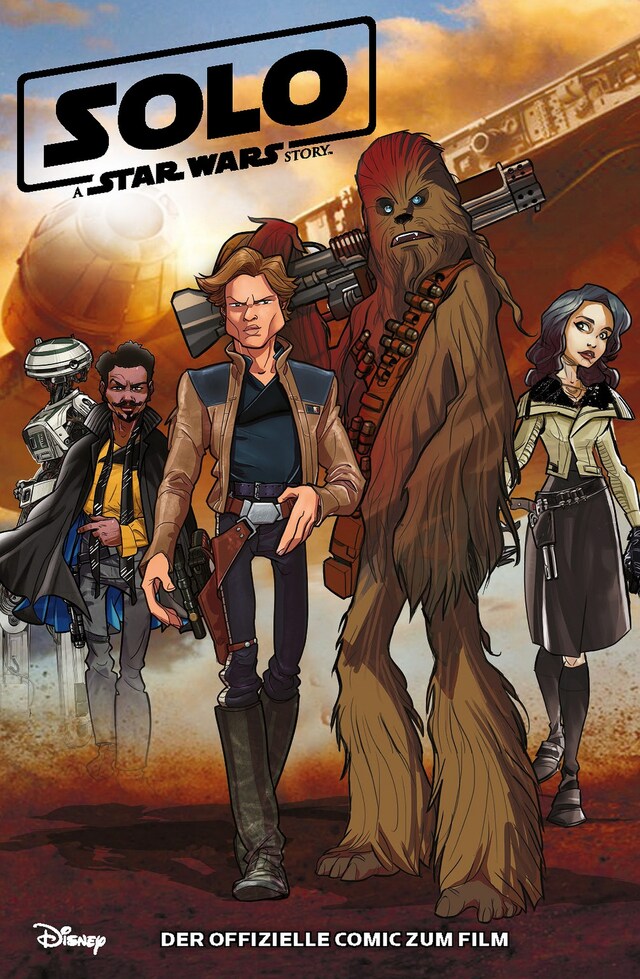 Portada de libro para Solo - A Star Wars Story - Der offizielle Comic zum Film