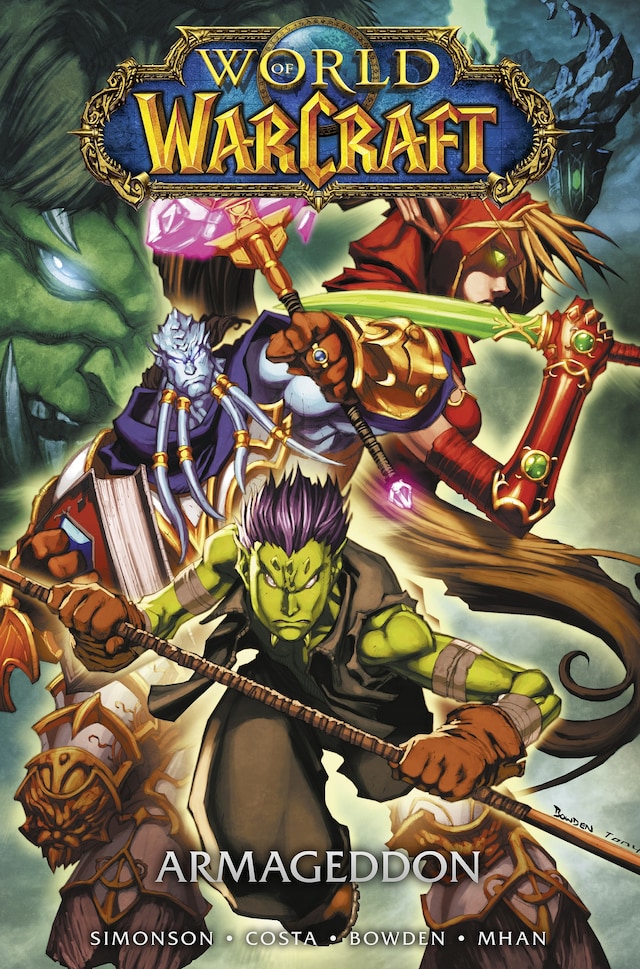 Boekomslag van World of Warcraft, Band 4 - Armageddon