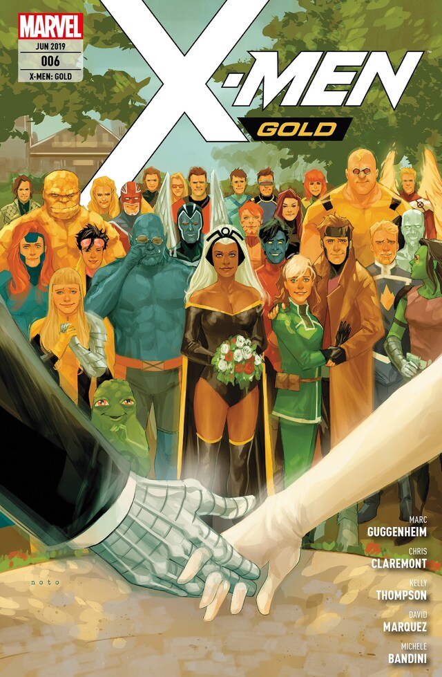 Couverture de livre pour X-Men: Gold 6 - Hochzeit mit Hindernissen