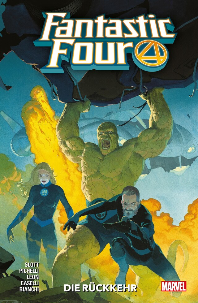 Okładka książki dla Fantastic Four 1 - Die Rückkehr