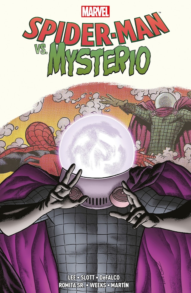 Book cover for Spider-Man vs. Mysterio