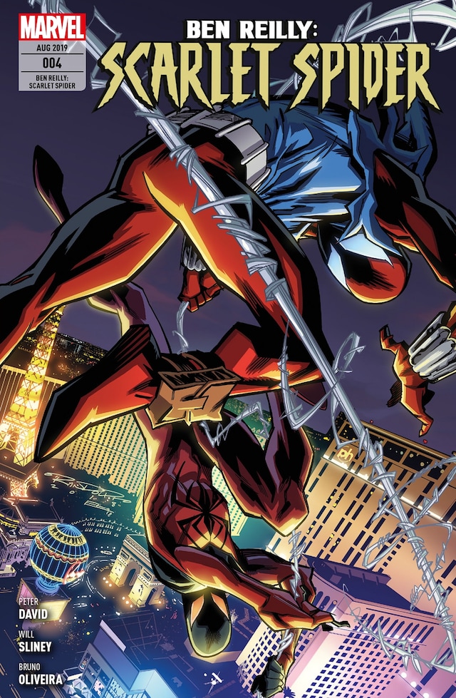 Book cover for Ben Reilly: Scarlet Spider 4 - Finstere Klone