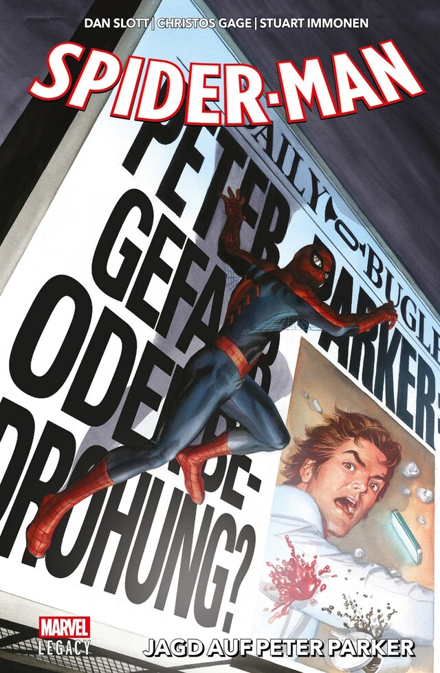 Buchcover für Marvel Legacy: Spider-Man 1 - Jagd auf Peter Parker