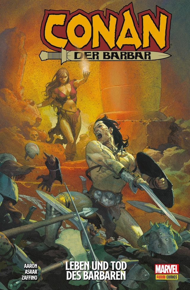Book cover for Conan der Barbar 1 - Leben und Tod des Barbaren