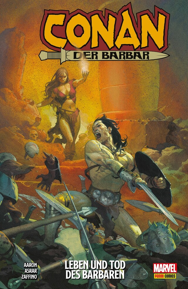 Buchcover für Conan der Barbar 1 - Leben und Tod des Barbaren