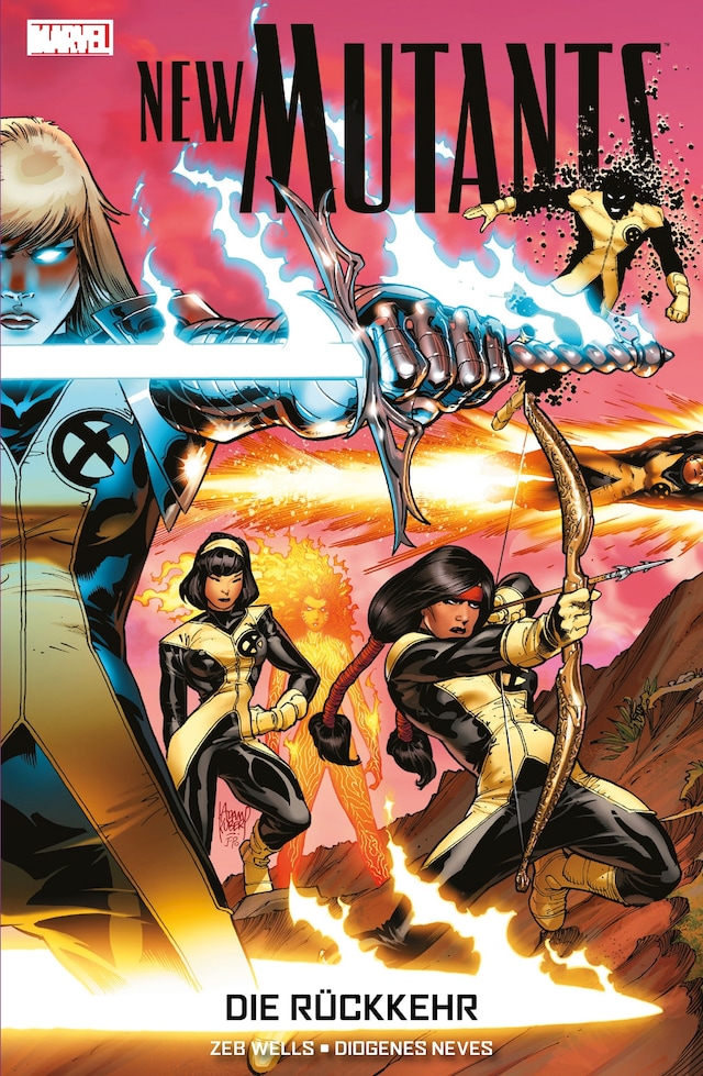 Kirjankansi teokselle New Mutants - Die Rückkehr