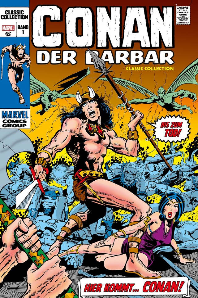 Book cover for Conan der Barbar - Classic Collection