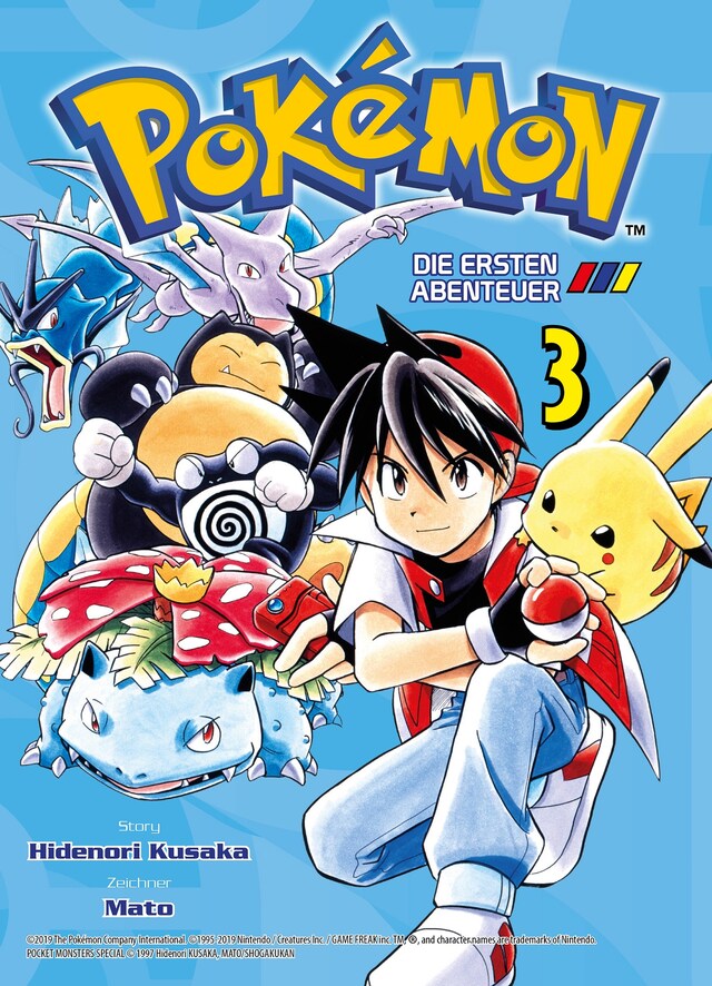 Buchcover für Pokémon - Die ersten Abenteuer Band 3