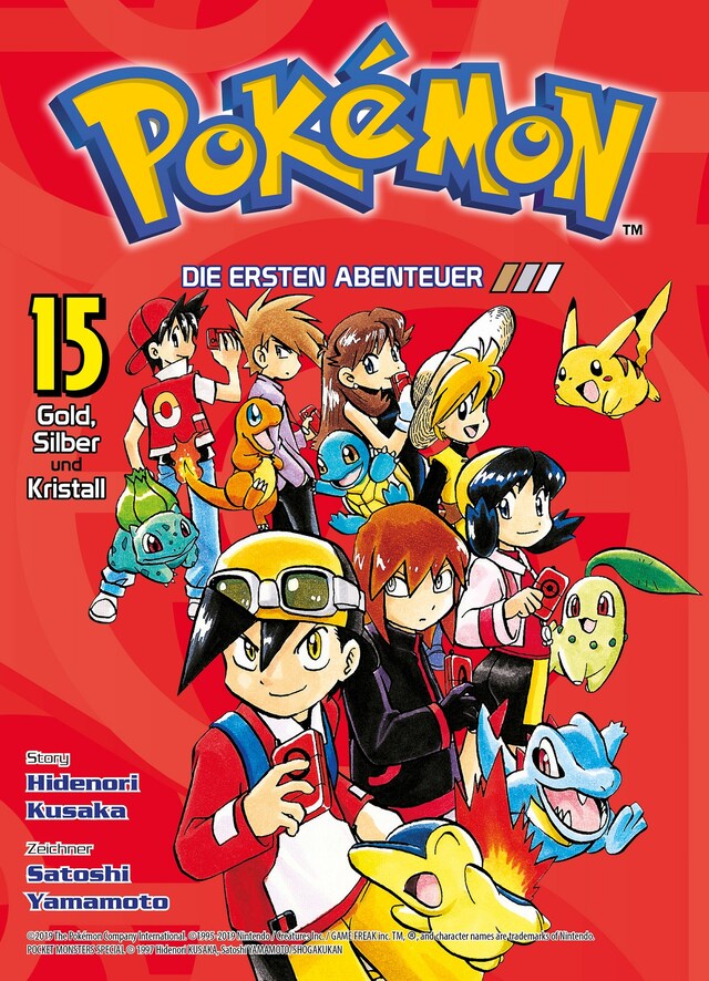 Copertina del libro per Pokémon - Die ersten Abenteuer: Gold, Silber und Kristall, Band 15