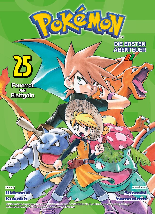 Copertina del libro per Pokémon - Die ersten Abenteuer: Feuerrot und Blattgrün, Band 25