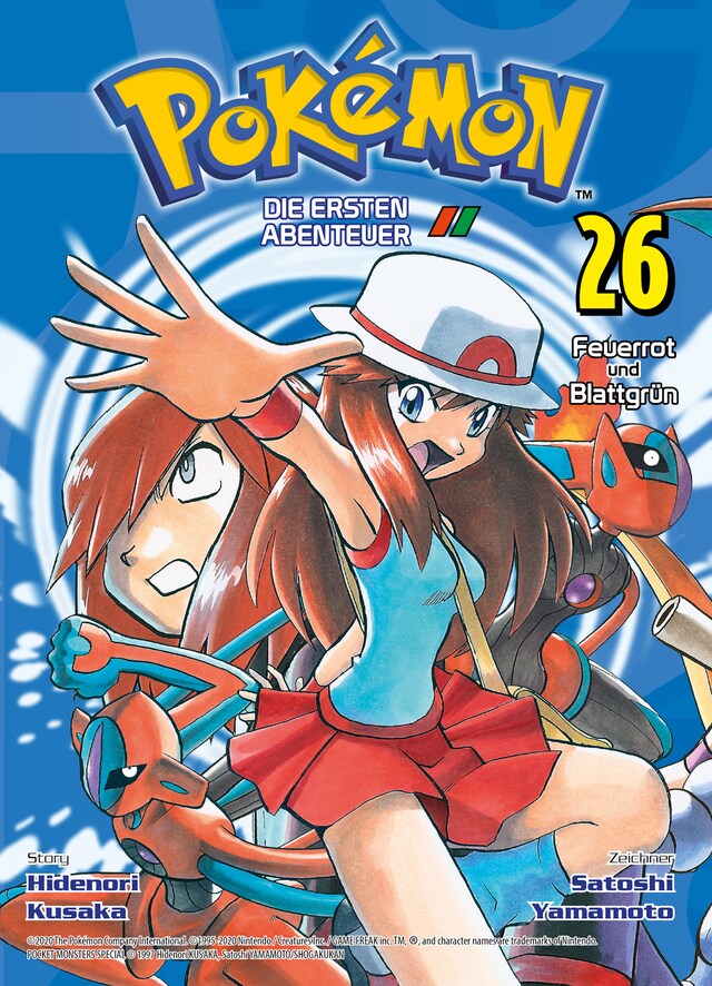 Buchcover für Pokémon - Die ersten Abenteuer: Feuerrot und Blattgrün, Band 26