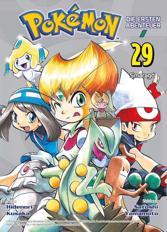 Buchcover für Pokémon - Die ersten Abenteuer: Smaragd, Band 29