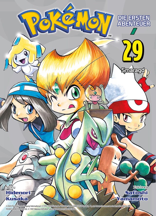 Copertina del libro per Pokémon - Die ersten Abenteuer: Smaragd, Band 29