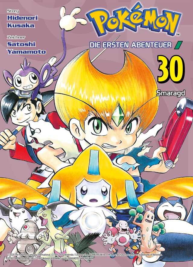 Buchcover für Pokémon - Die ersten Abenteuer: Smaragd, Band 30