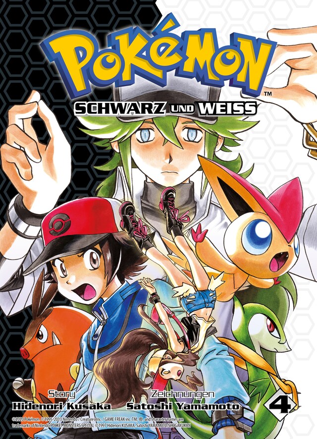 Buchcover für Pokémon - Schwarz und Weiss, 4