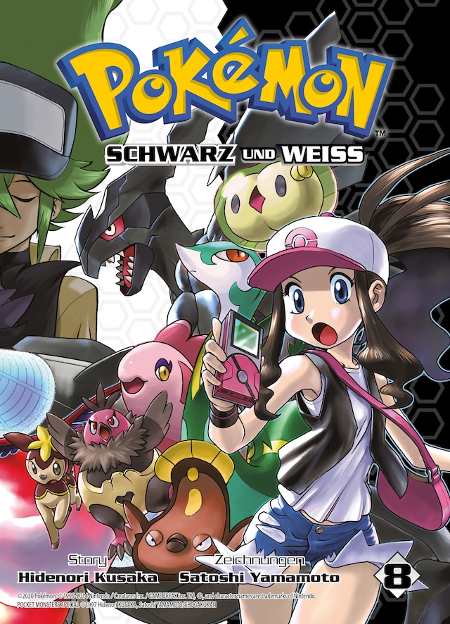 Buchcover für Pokémon - Schwarz und Weiss, 8