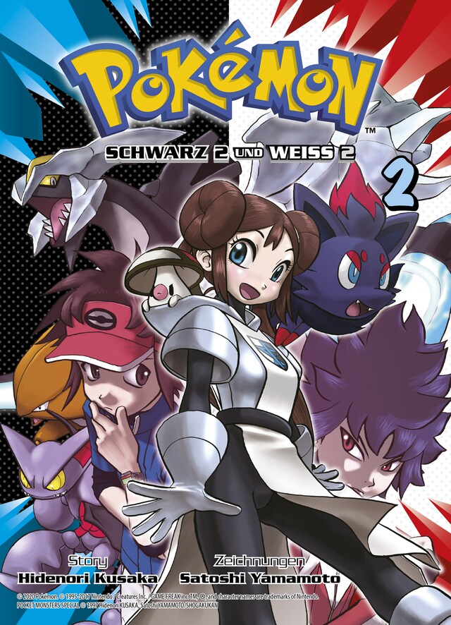 Buchcover für Pokémon - Schwarz 2 und Weiss 2, Band 2