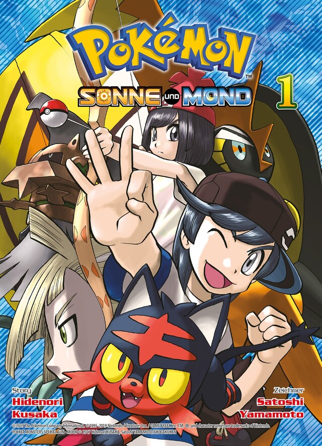 Copertina del libro per Pokémon - Sonne und Mond, Band 1