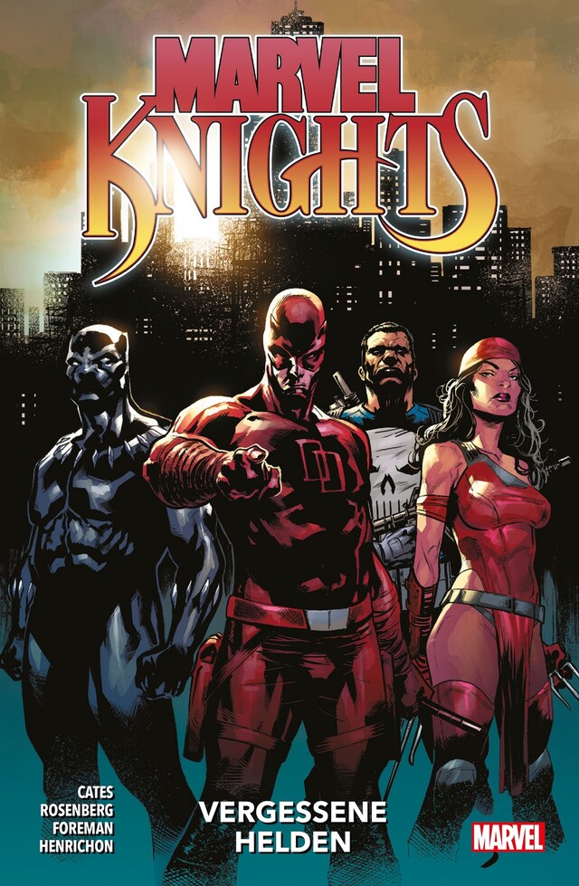 Boekomslag van Marvel Knights - Vergessene Helden