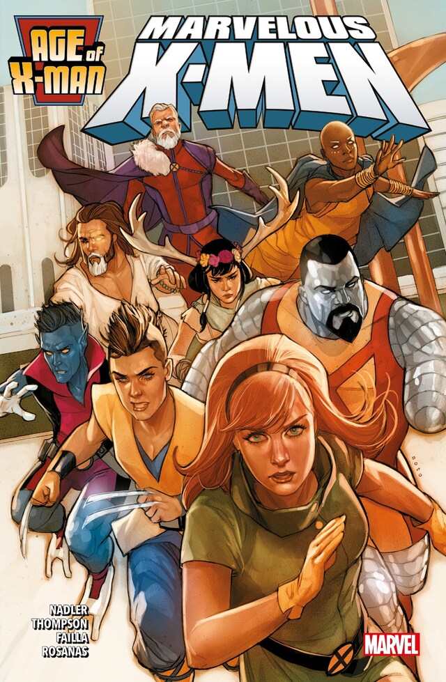 Book cover for Age of X-Men 1 - Marvelous X-Men