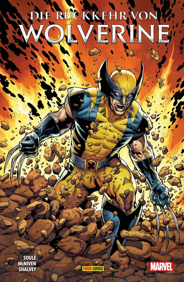 Book cover for Die Rückkehr von Wolverine