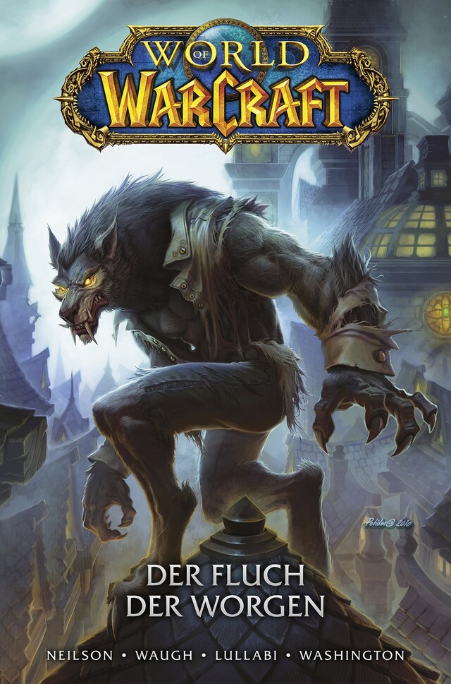 Boekomslag van World of Warcraft - Der Fluch der Worgen