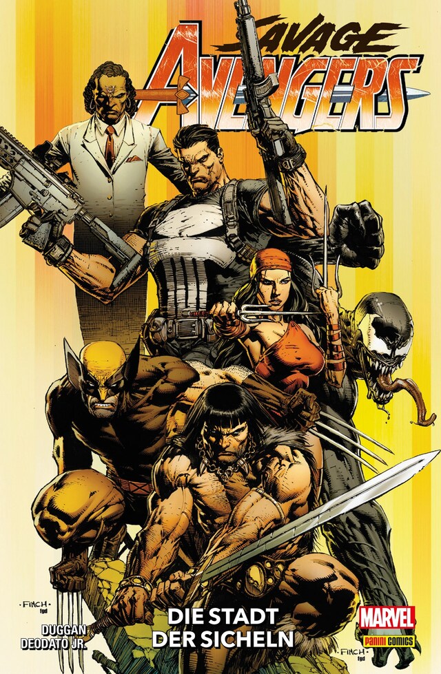 Couverture de livre pour Savage Avengers 1 - Die Stadt der Sicheln