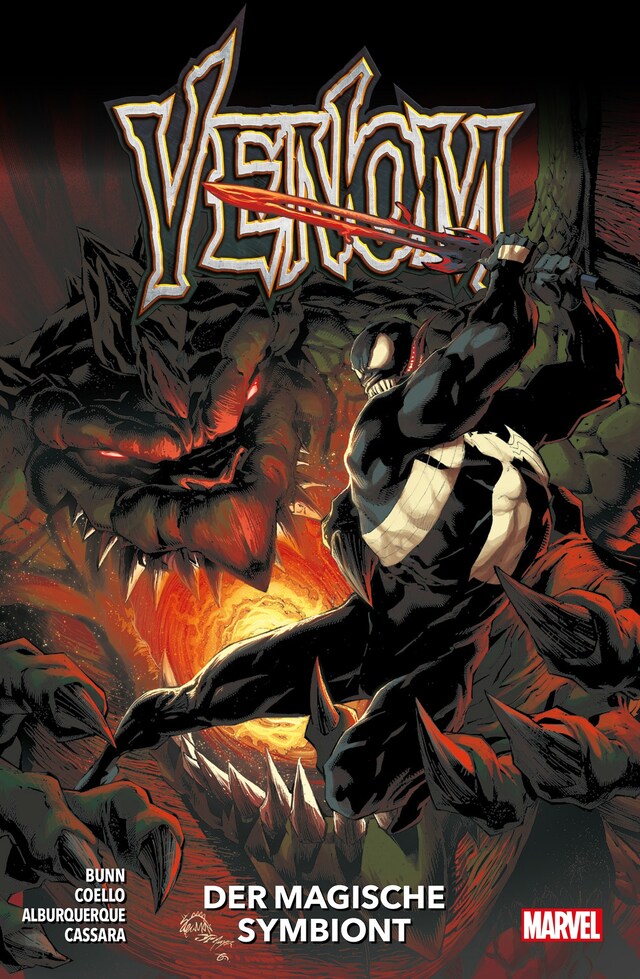 Copertina del libro per Venom 4 - Der magische Symbiont