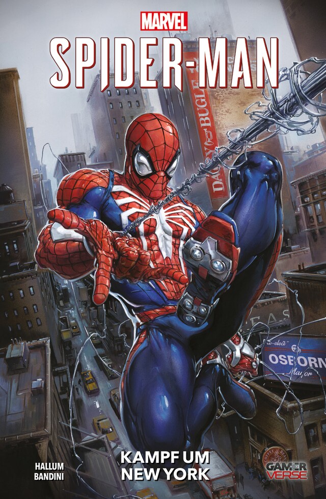 Boekomslag van Spider-Man - Kampf um New York