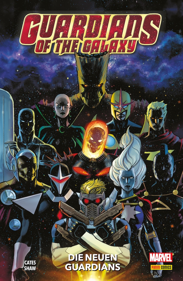 Buchcover für Guardians of the Galaxy, Band 1 - Die neuen Guardians