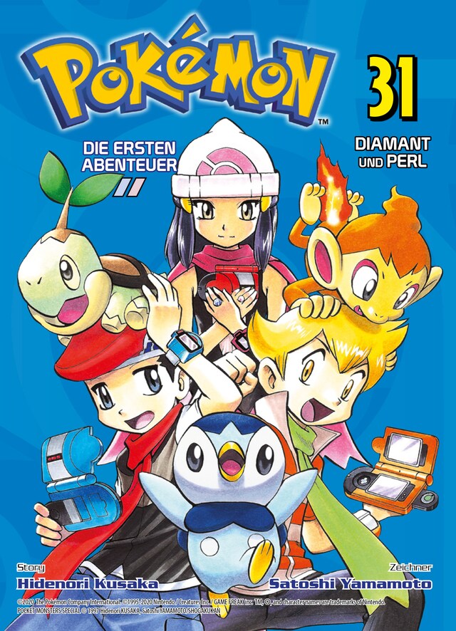 Buchcover für Pokémon - Die ersten Abenteuer, Band 31