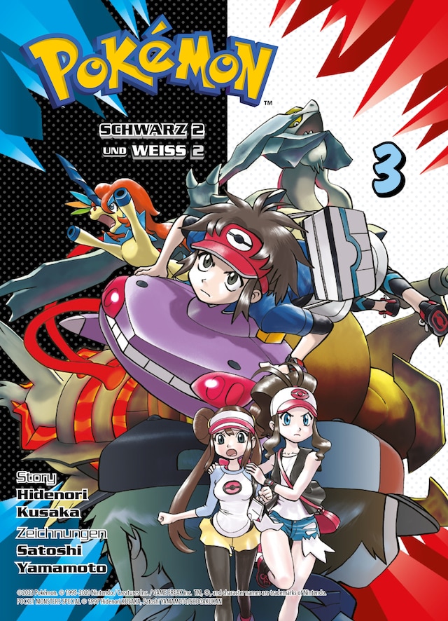 Buchcover für Pokémon: Schwarz 2 und Weiss 2, Band 3