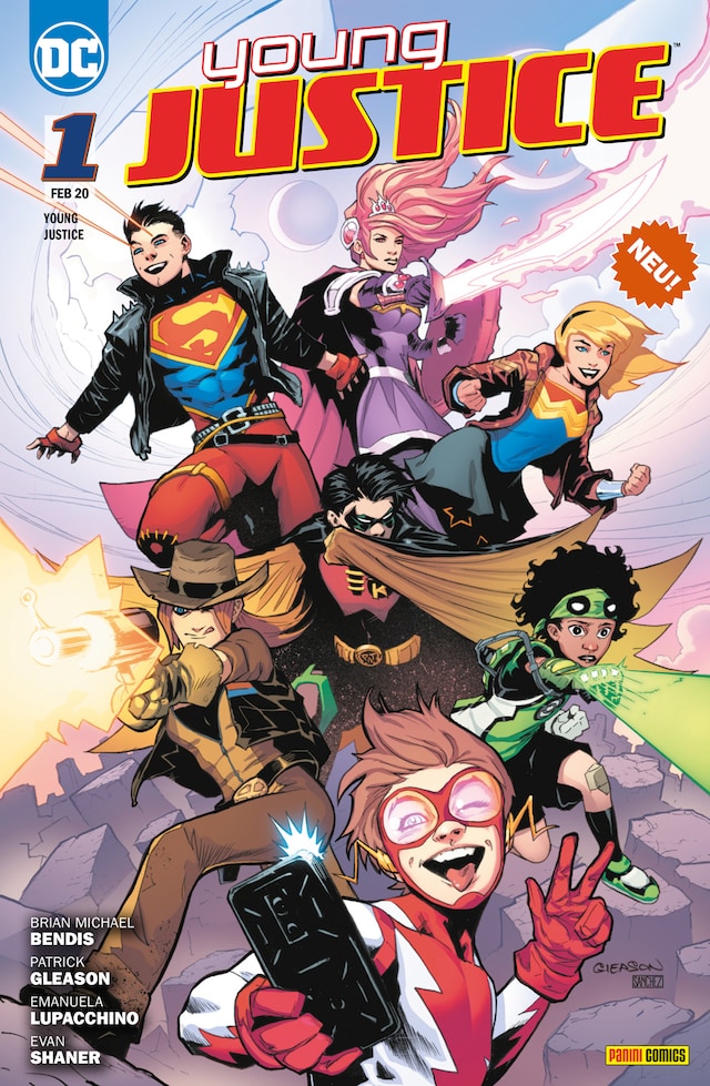 Book cover for Young Justice 1