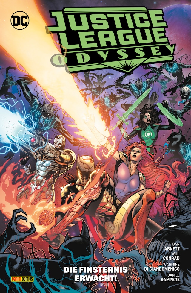 Book cover for Justice League Odyssey, Band 2 - Die Finsternis erwacht!