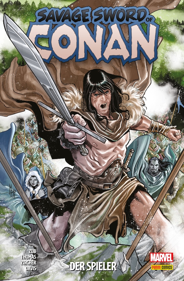 Buchcover für Savage Sword of Conan, Band  2 - Der Spieler