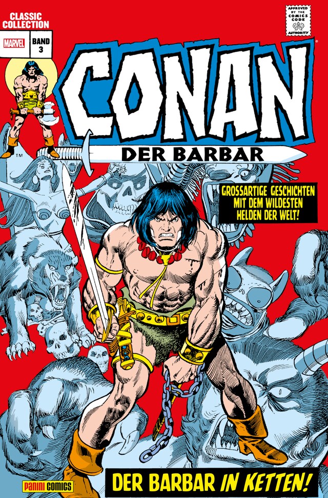 Okładka książki dla Conan Classic Collection 3